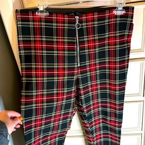Zara Plaid Women’s Trousers
